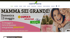 Desktop Screenshot of casettamattei.com